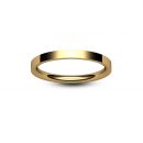 18ct Rose Gold Flat Court Wedding Ring