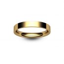 18ct Rose Gold Flat Court Wedding Ring