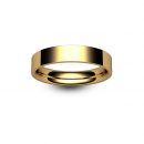 18ct Rose Gold Flat Court Wedding Ring