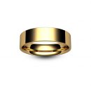 18ct Rose Gold Flat Court Wedding Ring