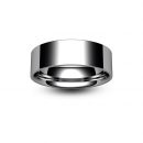 Platinum Flat Court Wedding Ring