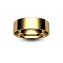 18ct Rose Gold Flat Court Wedding Ring
