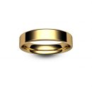 18ct Rose Gold Modern Flat Court Wedding Ring