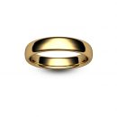9ct Rose Gold Slight Court Wedding Ring