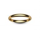 18ct Rose Gold Traditional Court Wedding Ring