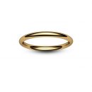 18ct Rose Gold Traditional Court Wedding Ring