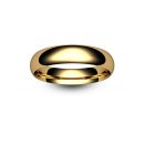 18ct Rose Gold Traditional Court Wedding Ring